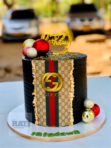 black gucci cake|Gucci birthday cake tutorial.